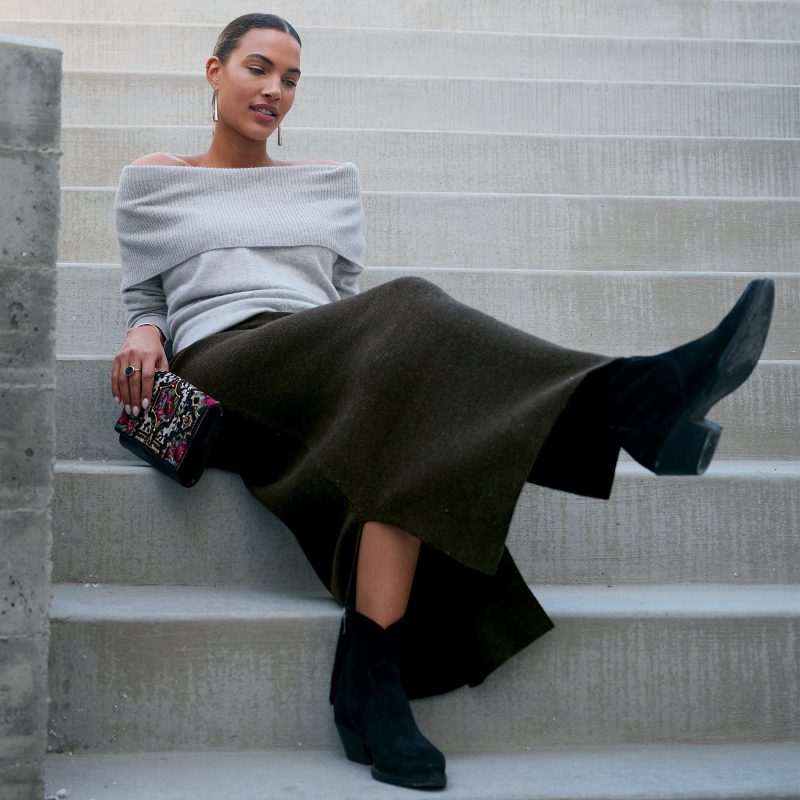 Miriam Sweater Skirt. Petite